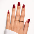 Scarlet Nebula Cat Eye Press-On Nails Désse Collective