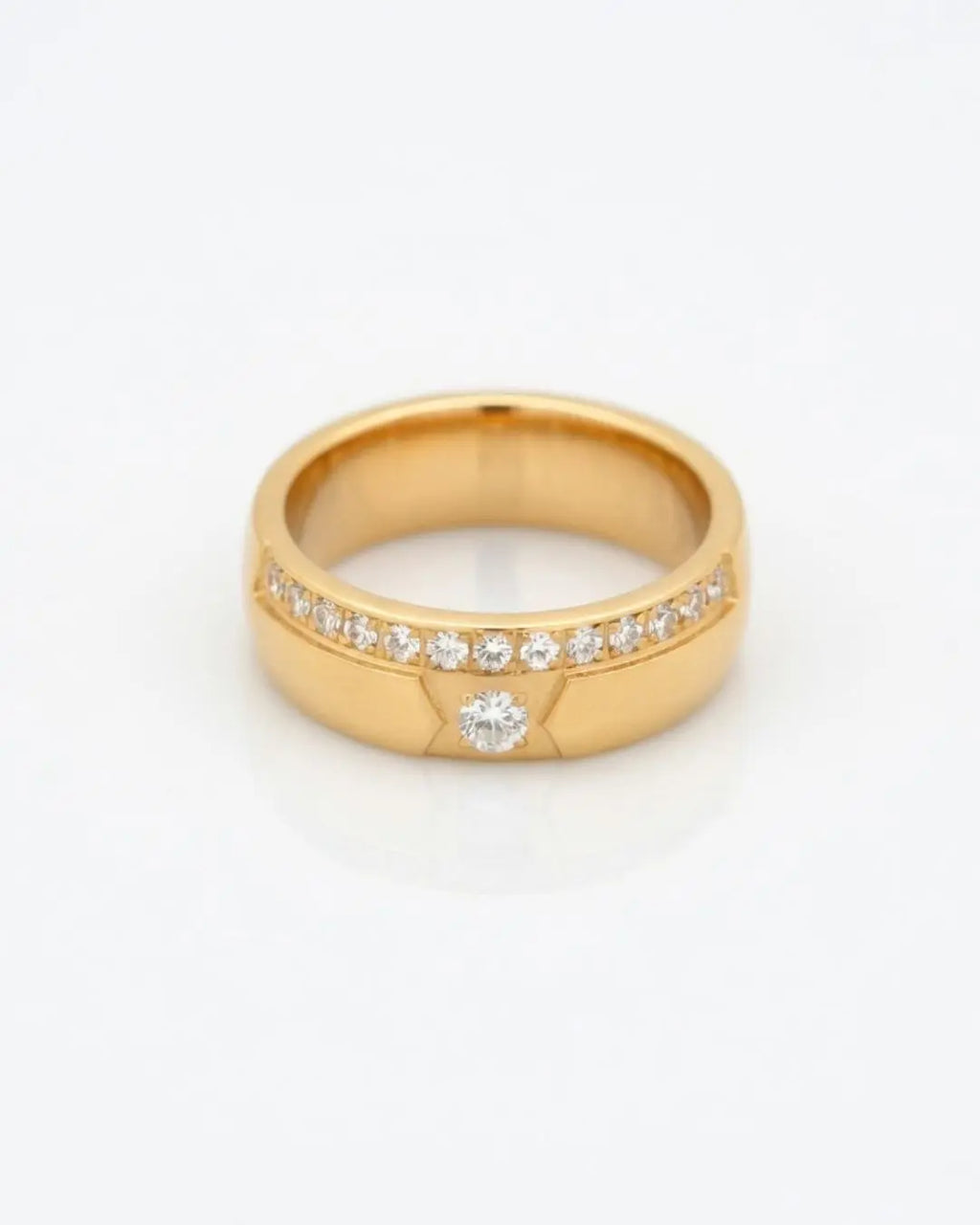 Orion 18K Gold Plated Band Ring Desse Collective