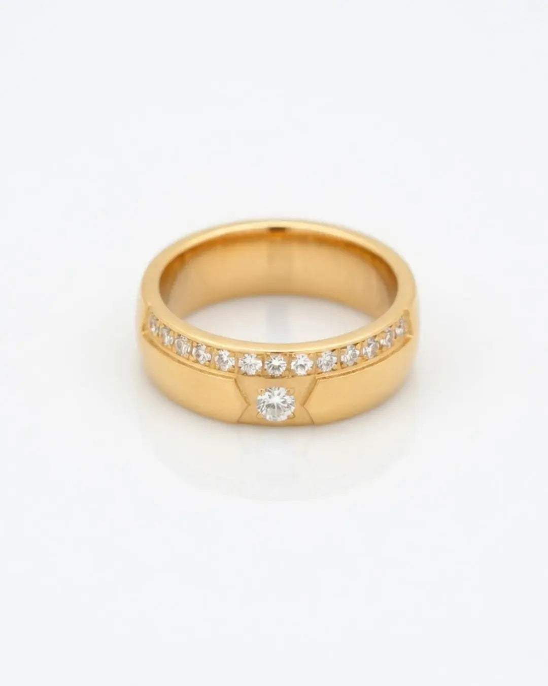 Orion 18K Gold Plated Band Ring Desse Collective