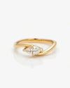 Ayla 18K Gold CZ Marquise Ring Desse Collective