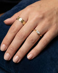 Ayla 18K Gold CZ Marquise Ring Desse Collective