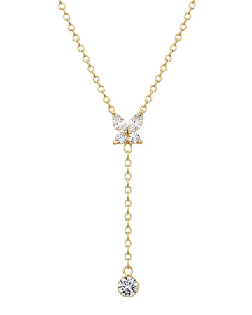 Papillon Lariat Necklace QROSH