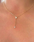 Papillon Lariat Necklace QROSH