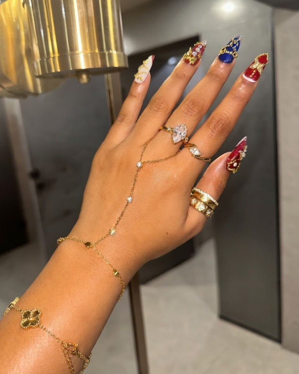 Crimson Altar Press-On Nails Desse Collective