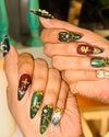 Emerald Requiem Press-On Nails Desse Collective