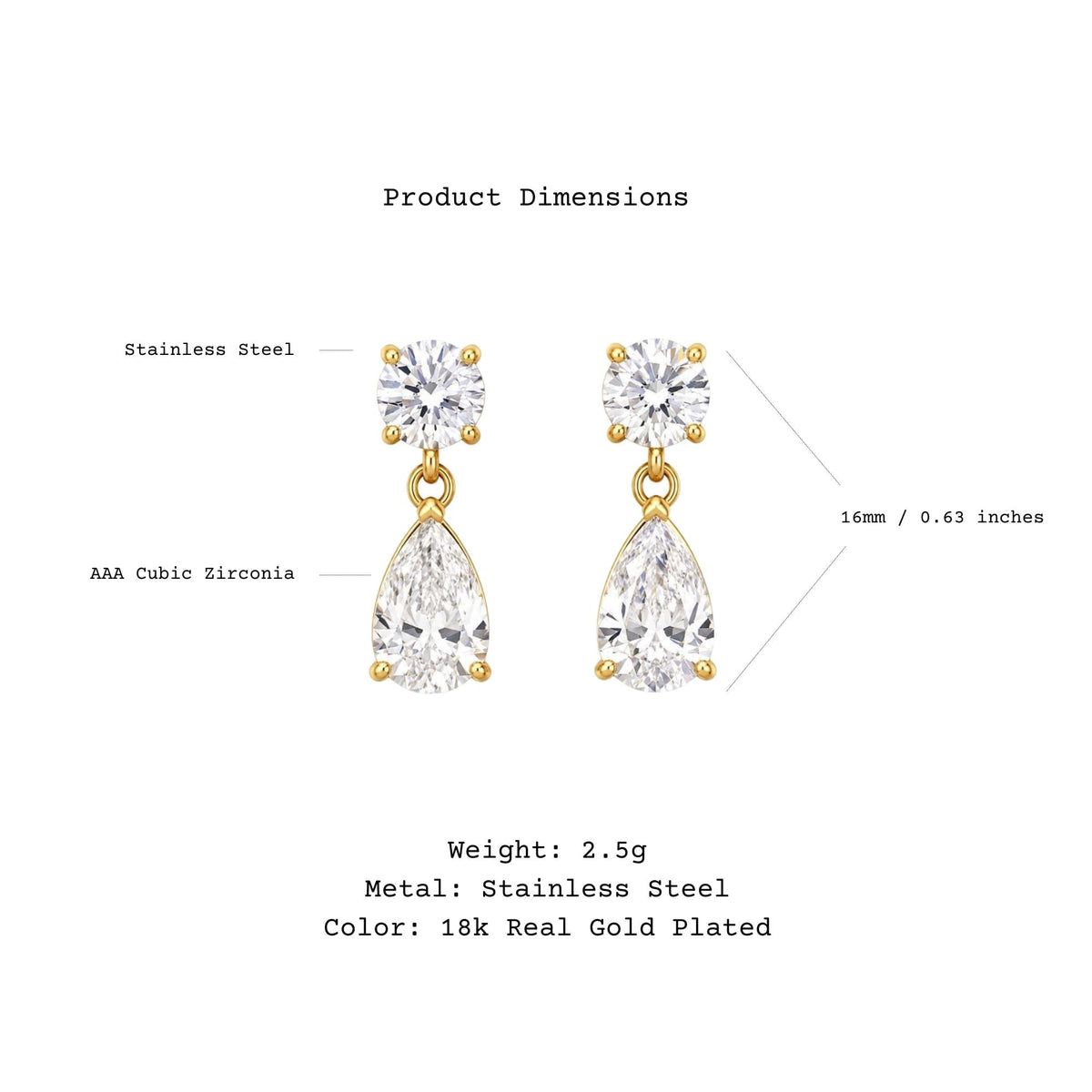 Dew Drop Earrings QROSH