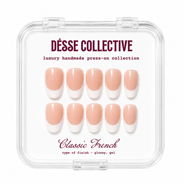 Luxury French Tip Press-On Nails Desse Collective